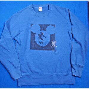 Disney X Uniqlo Vintage 90s Blue Sweater Men's Size Small Pullover